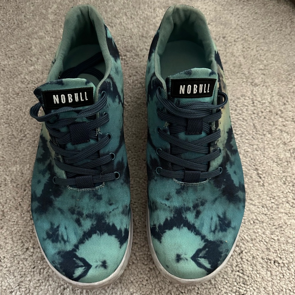 No bull tie dye canvas trainer